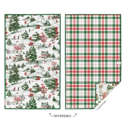 Microfiber Towel - Cross Country Toile Microfiber Towel - Cross Country Toile