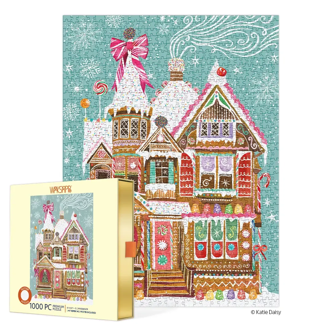 Gingerbread House - 1000 Pieces Gingerbread House - 1000 Pieces