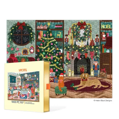 Festive Family Room - 1000 Pieces Festive Family Room - 1000 Pieces