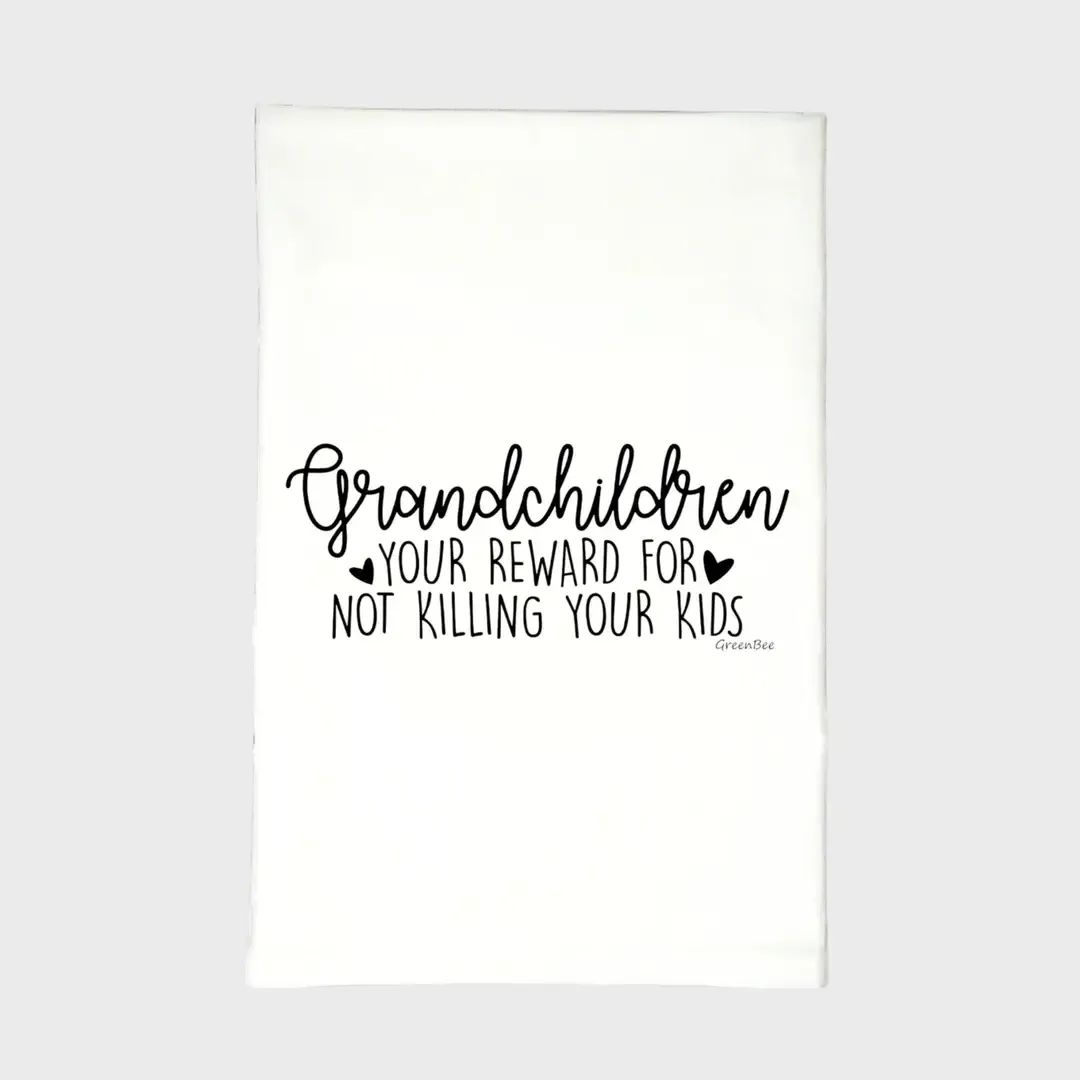 Grandchildren Reward Tea Towel Grandchildren Reward Tea Towel