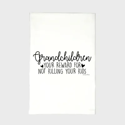 Grandchildren Reward Tea Towel Grandchildren Reward Tea Towel