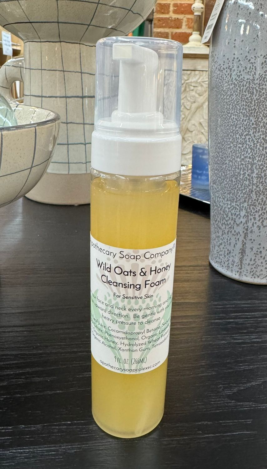 Face/Skincare - Wild Oats and Honey Cleansing Foam
