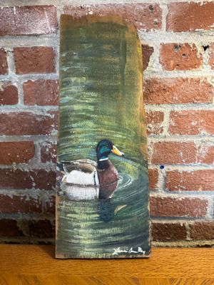 Repurposed Wood - Mallard Duck Repurposed Wood - Mallard Duck