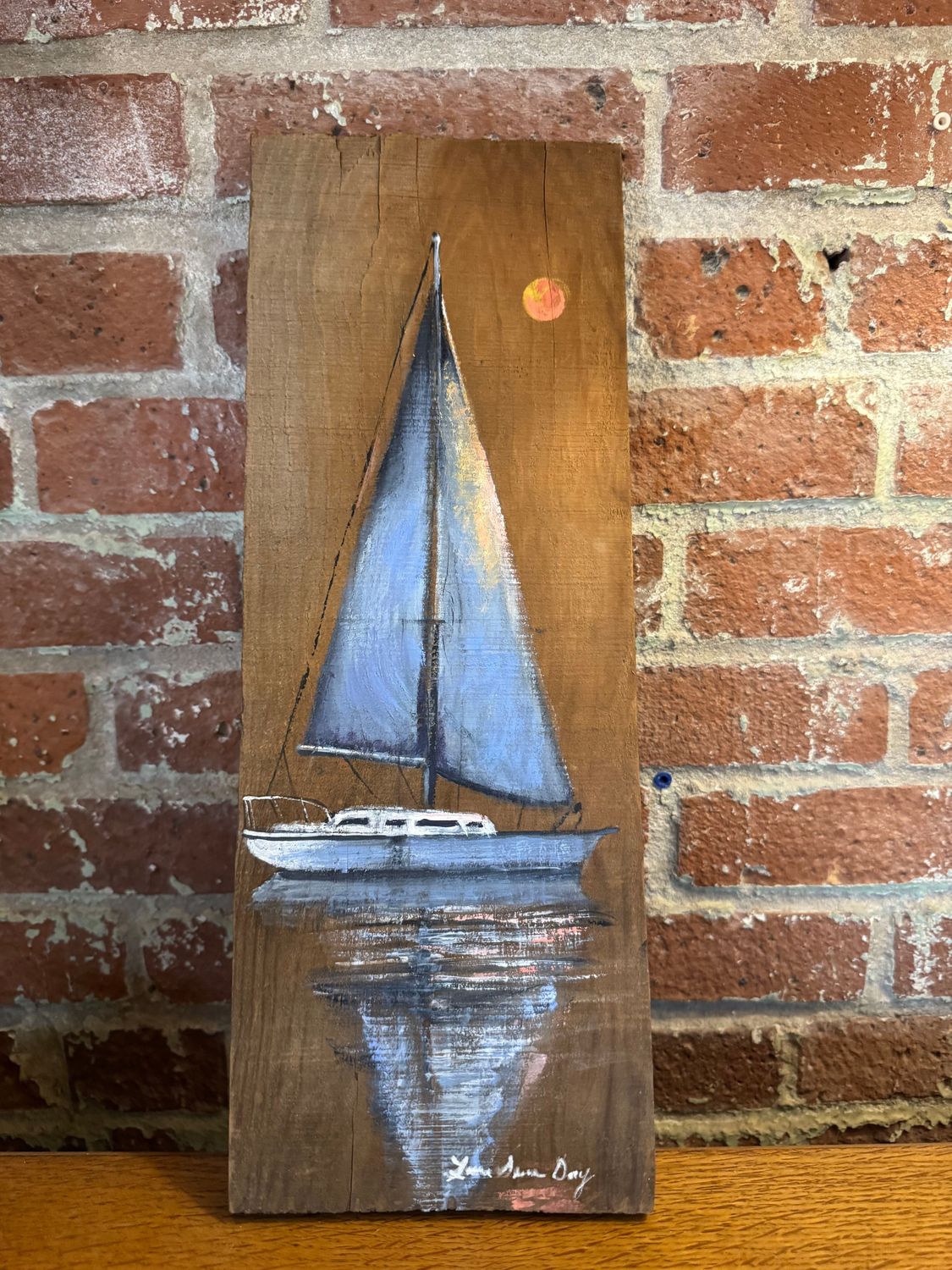 Repurposed Wood - Sailboat Repurposed Wood - Sailboat
