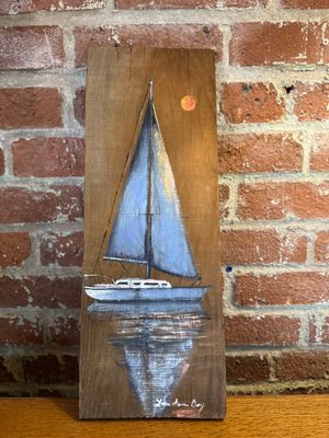 Repurposed Wood - Sailboat Repurposed Wood - Sailboat