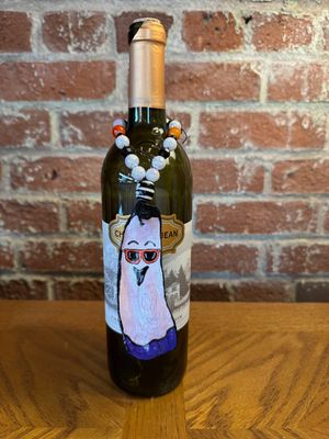 Oyster Shell BC - Hand Painted - Halloween III Oyster Shell BC - Hand Painted - Halloween III