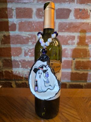 Oyster Shell BC - Hand Painted - Halloween II Oyster Shell BC - Hand Painted - Halloween II