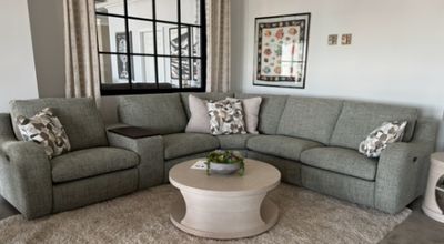 Charlie Fabric 6PC Motion Sectional Charlie Fabric 6PC Motion Sectional