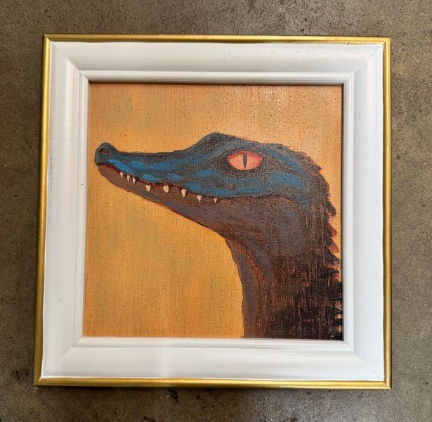 Framed Animals Print - Alligator Framed Animals Print - Alligator