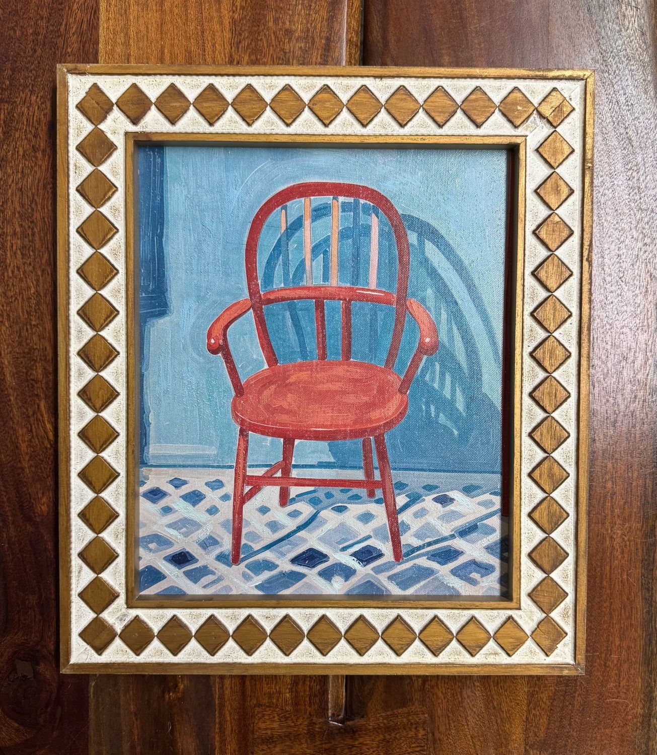 Framed Chair Painting II Framed Chair Painting II