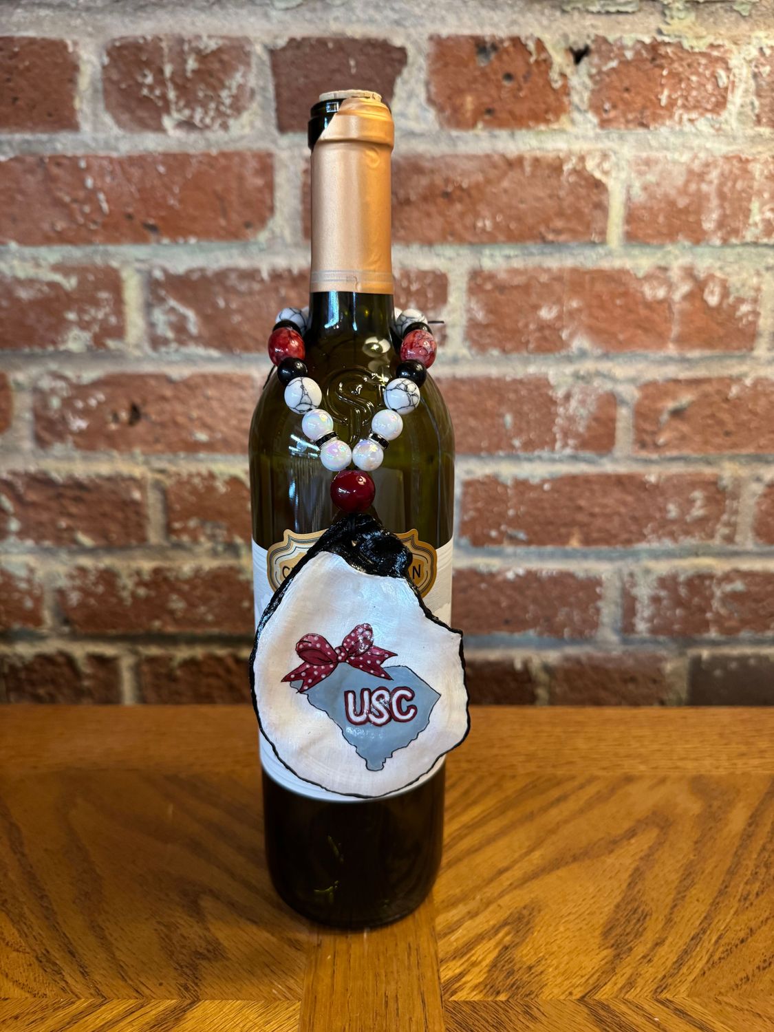 Oyster Shell BC - Hand Painted - USC w/Bow