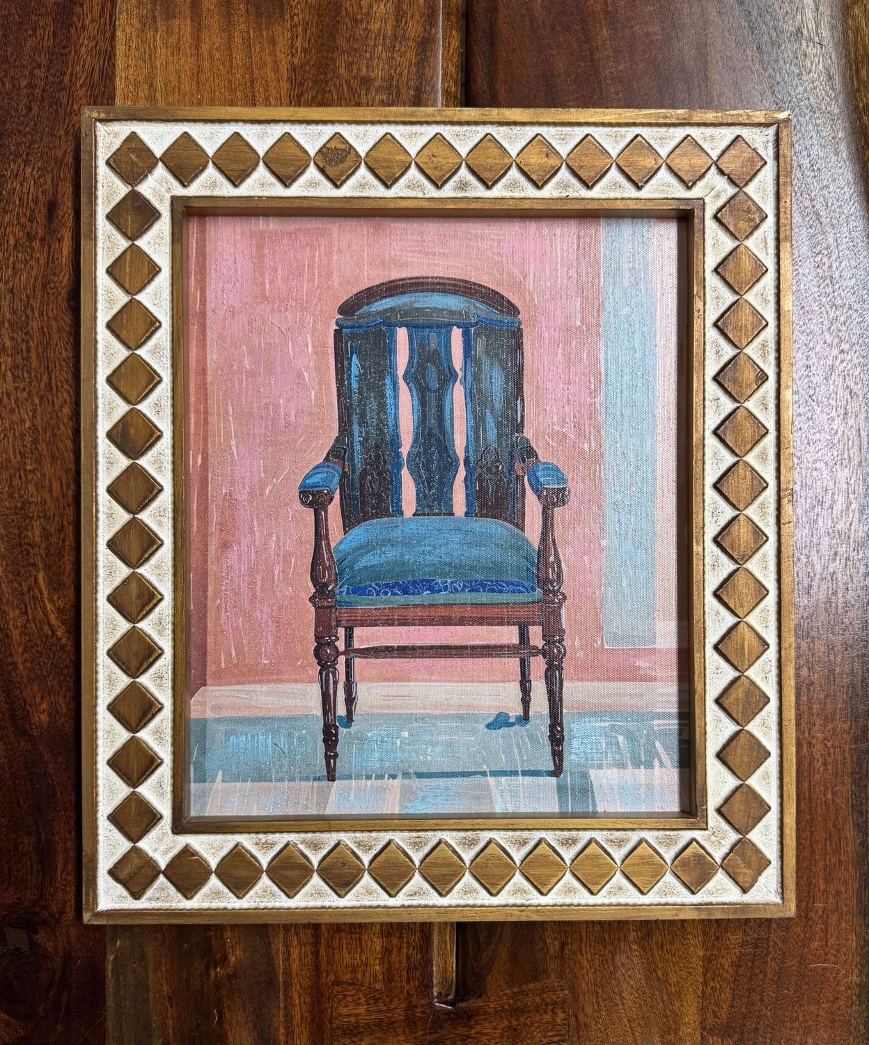 Framed Chair Painting III Framed Chair Painting III