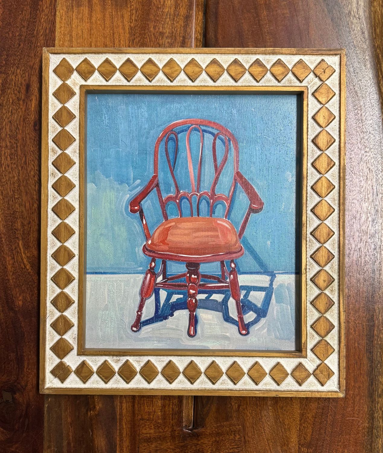 Framed Chair Painting IV