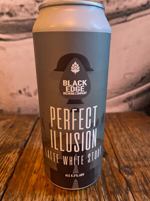 Perfect Illusion Latte White Stout 4.3% 500ml Can