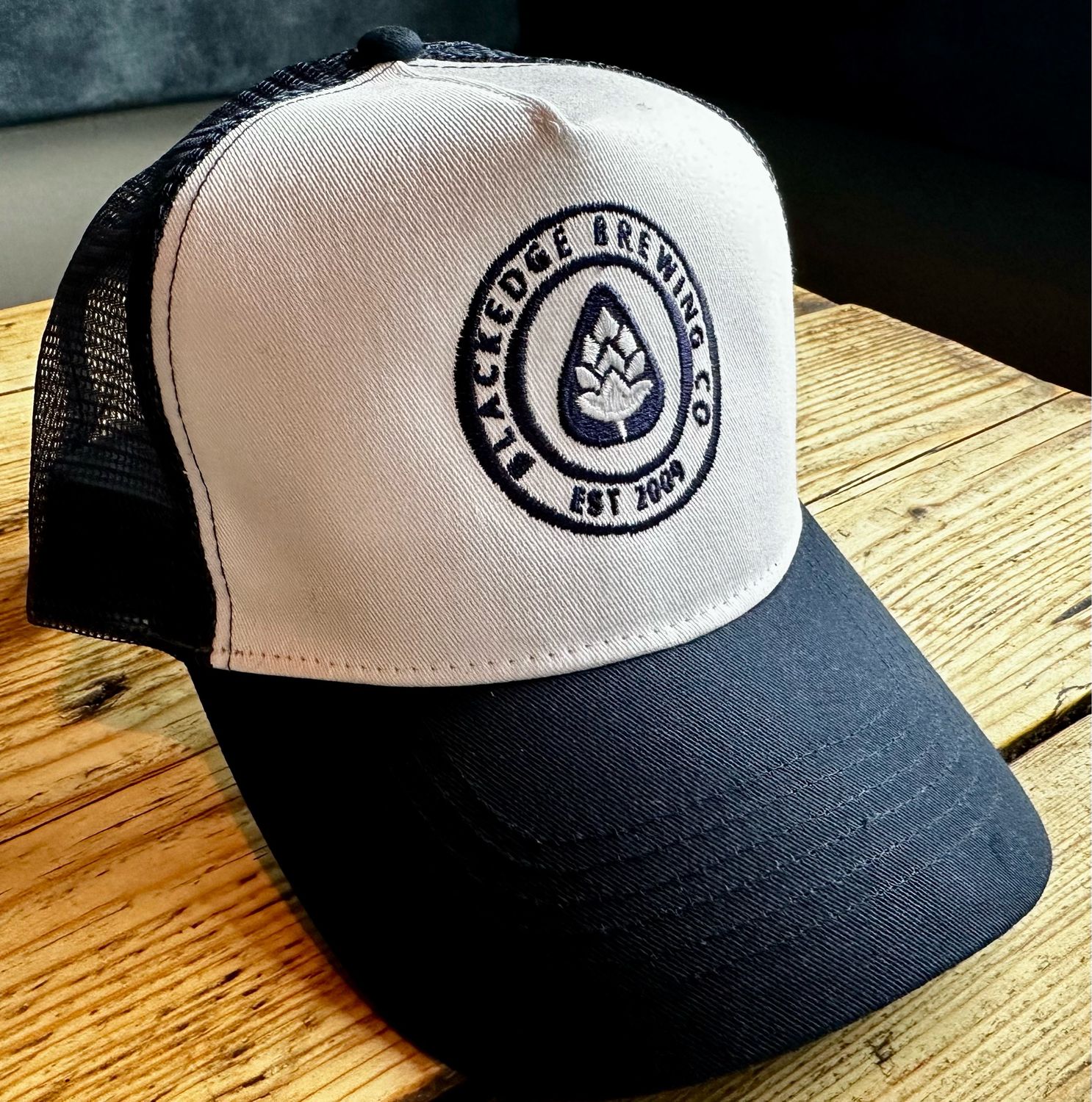 Blackedge Embroidered Snapback Trucker Hat