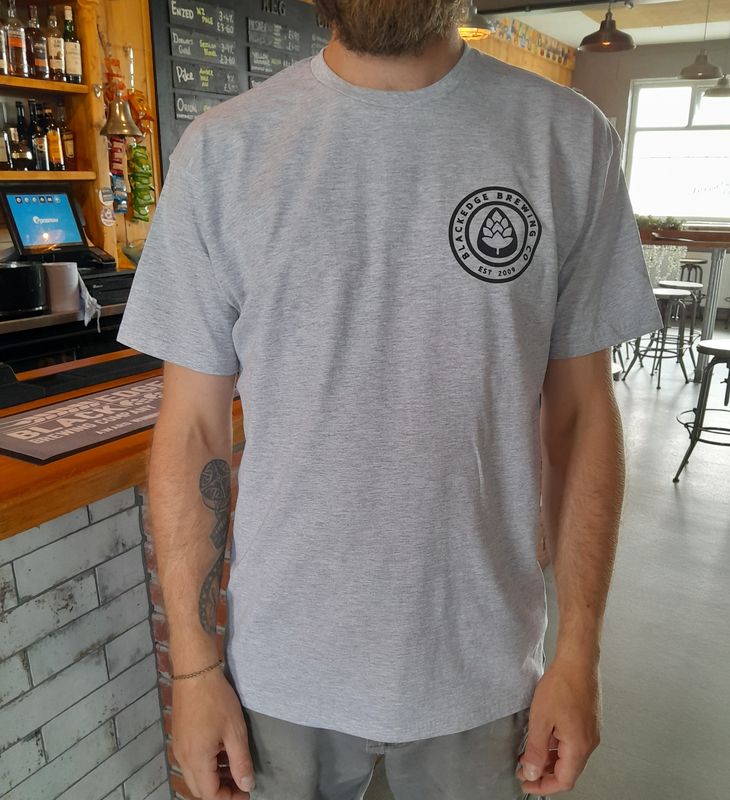 Blackedge Logo T-Shirt - Grey Black