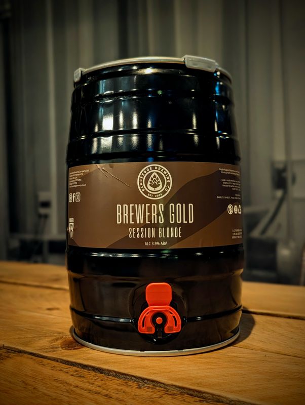 5 ltr Mini Cask Brewers Gold 3.9%