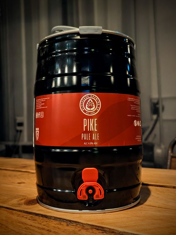 5 ltr Mini Cask Pike Pale Ale 4%