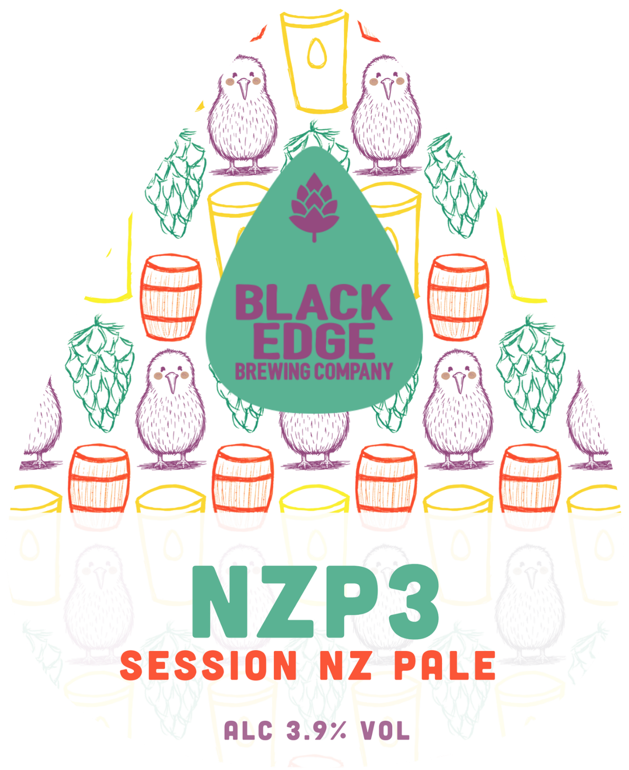 NZP3 3.9% 10 Litre Bag In Box Beer