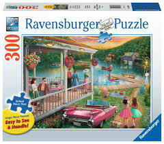 16438 Summer at the Lake 300pc Lrg Piece Puzzle