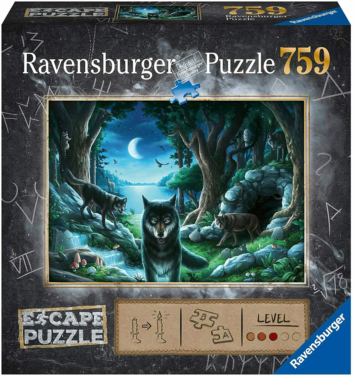 16434 The Curse of the Wolves 759pc Escape Puzzle