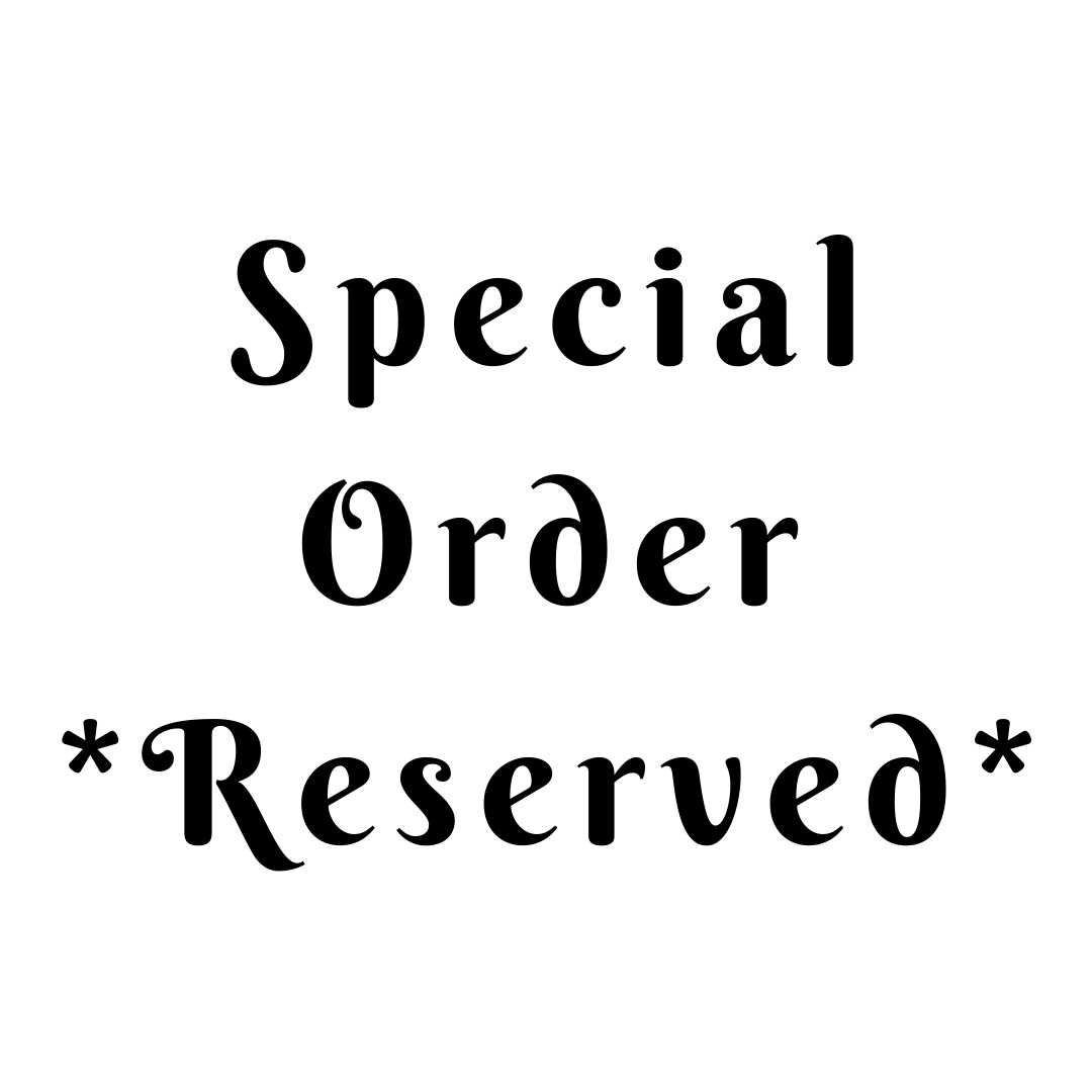 Reserved - Shipping