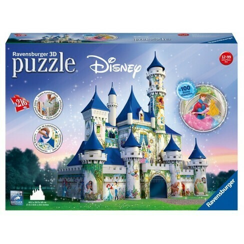 3D Disney Princess Castle 216pc Puzzle