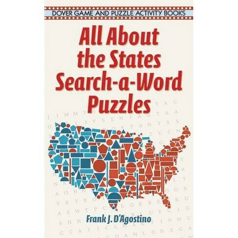 All About the States Search a Word Puzzles - D'Agostino - PB