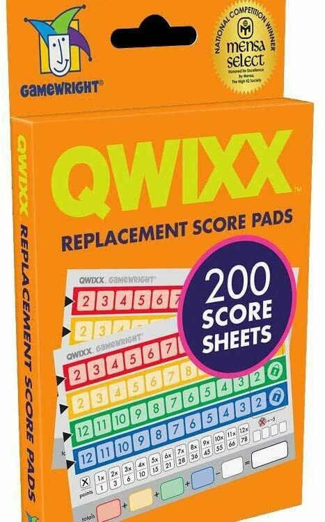 Qwixx - Replacement Score Pads