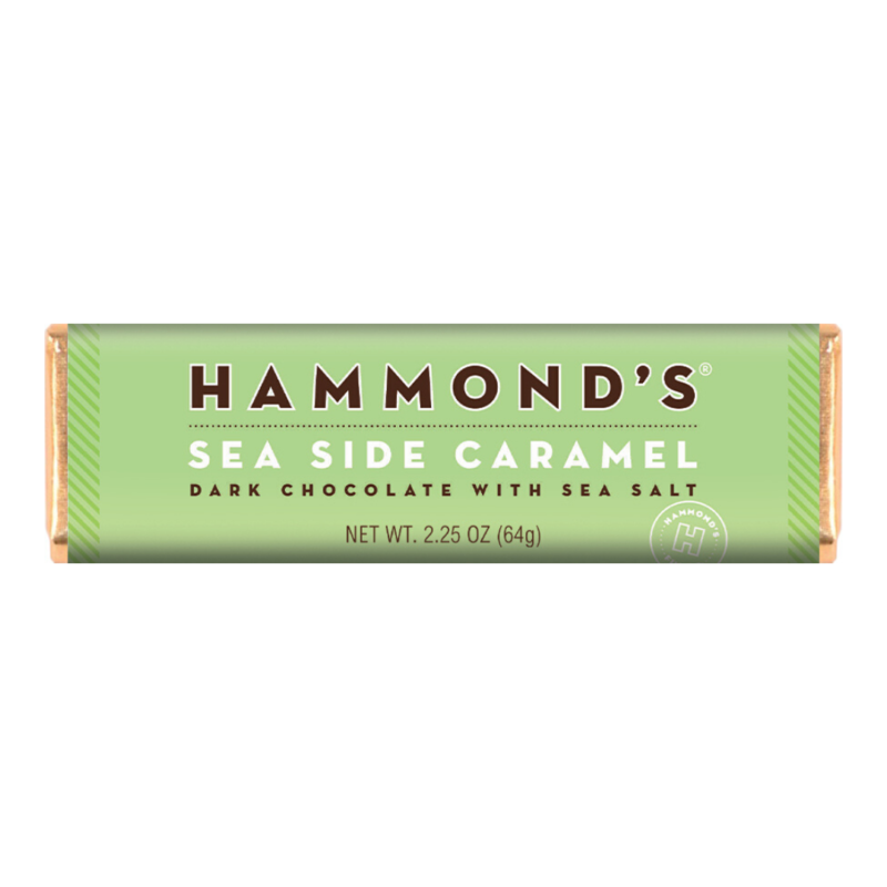 Seaside Caramel Dark Candy Bar - Hammonds