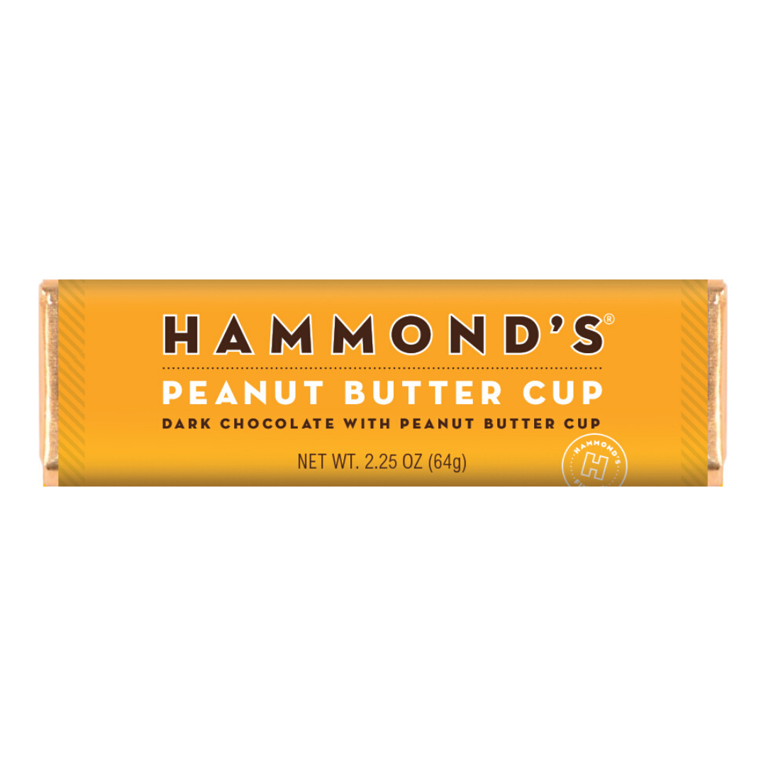 Peanut Butter Cup Dark Candy Bar - Hammonds