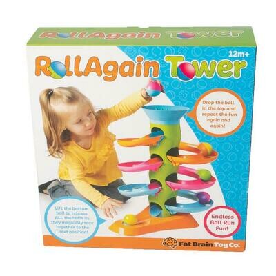  SALE: RollAgain Tower - Fat Brain Toys open Box