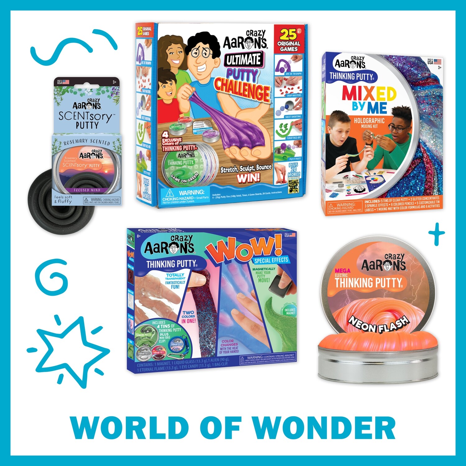 Crazy Aarons Bundle: World of Wonder - FREE Shipping