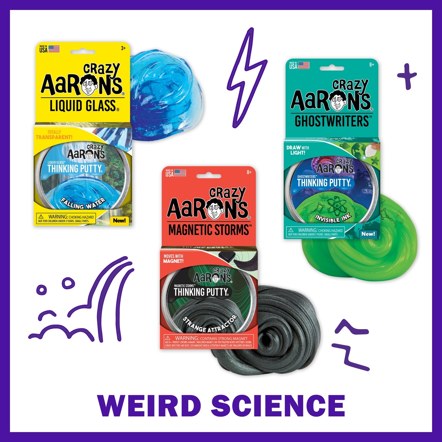 Crazy Aarons Bundles: Weird Science - FREE Shipping