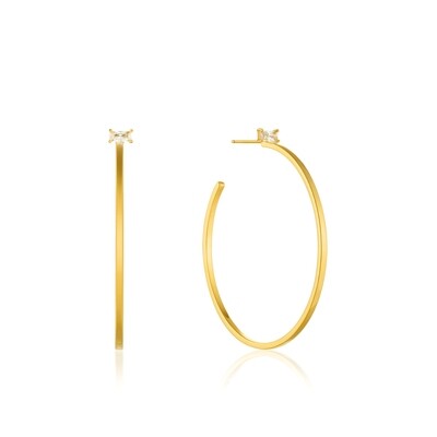 Ania Haie Glow Hoop Earrings - Gold