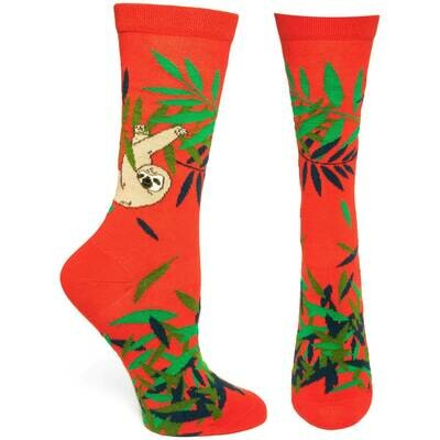 Sloth Red - Ozone Socks