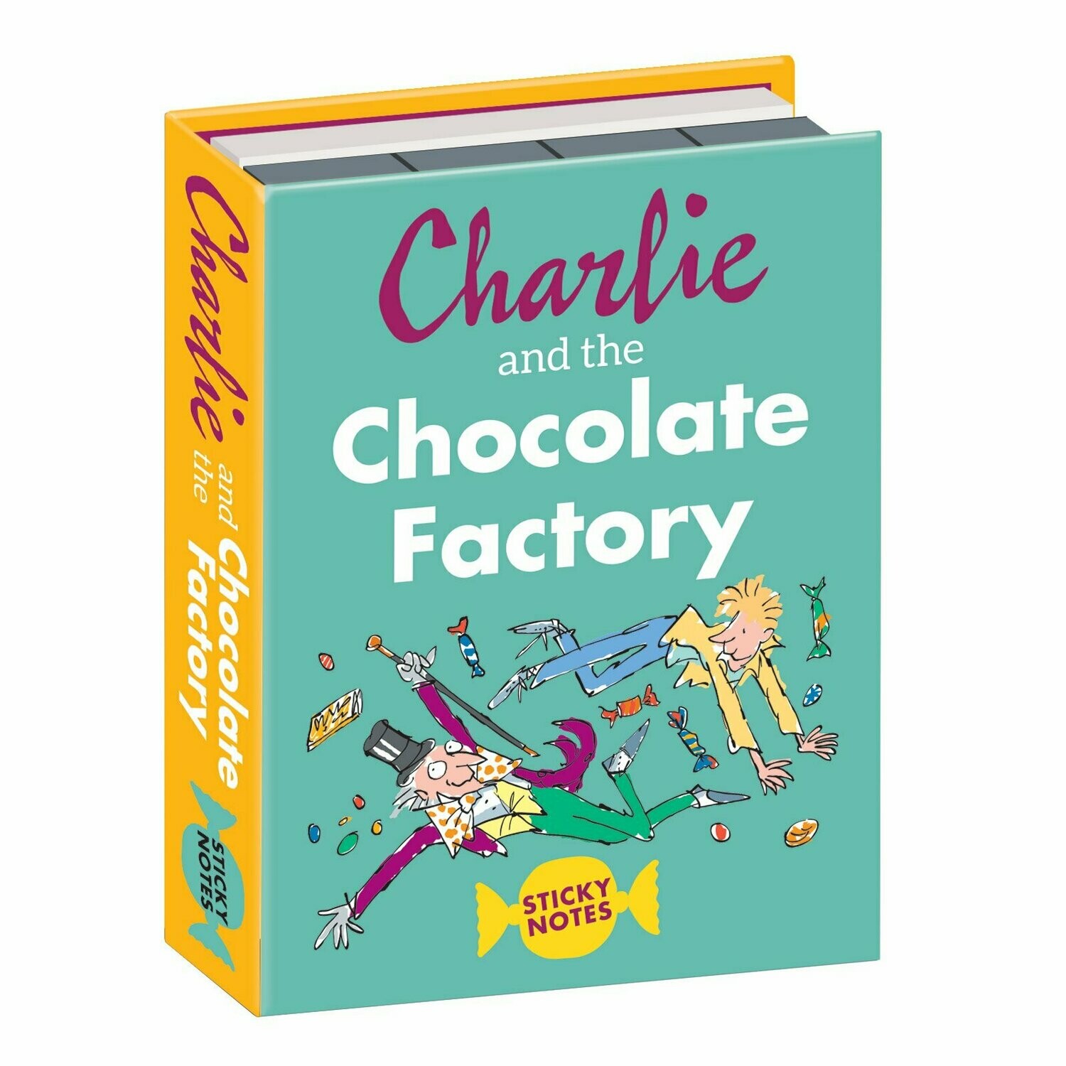 SALE: UPG Charlie and the Chocolate Factory Sticky Notes - org. $6.99