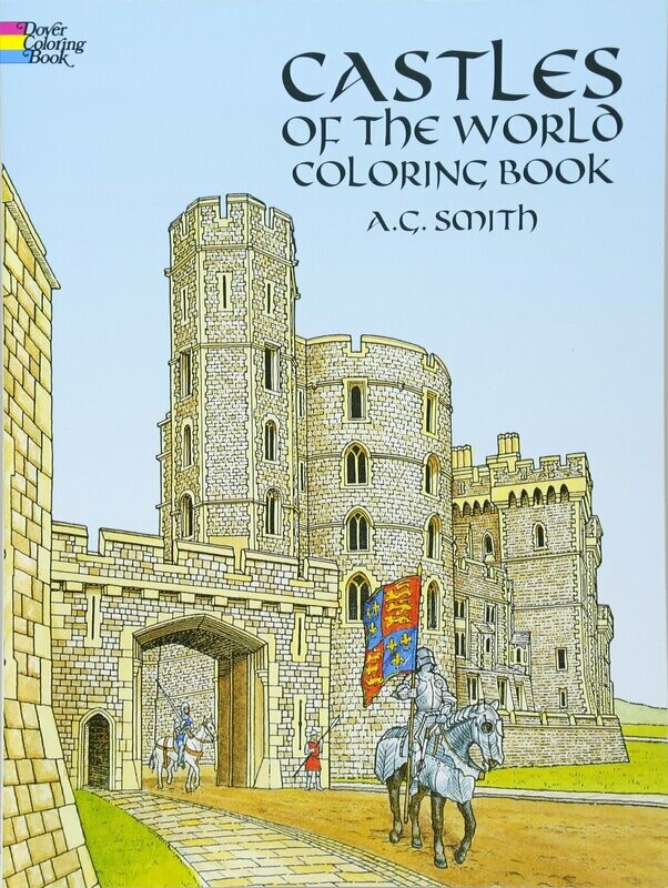 Castles of the World Coloring Book