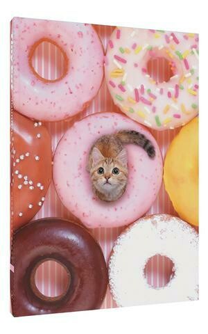 Tiny Cat Donut Journal