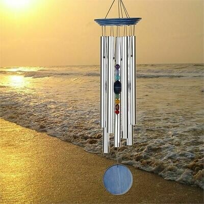 WDS Chakra Chimes 7 Stones - Large Blue