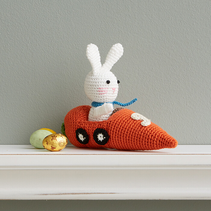 Serrv Crocheted Racer Bunny #9 - 92812
