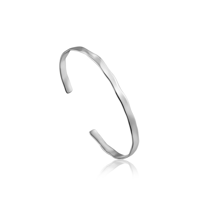 AH Crush Cuff - Silver