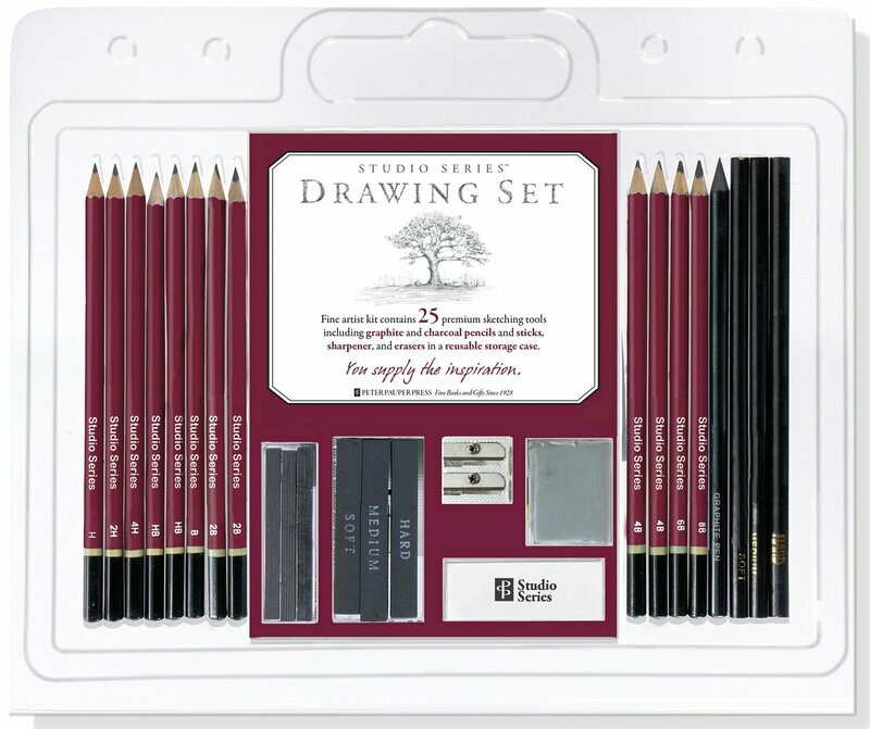 PPP Studio Series Drawing Set - Black