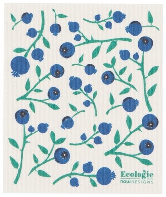 Blueberries Swedish Dish Cloth