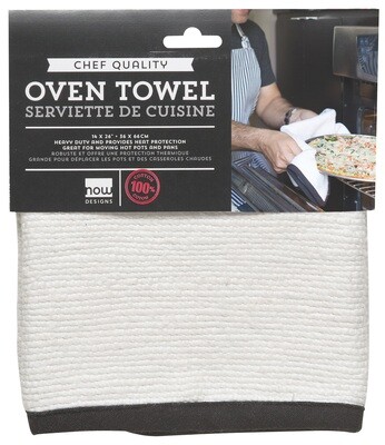 White Oven Towel