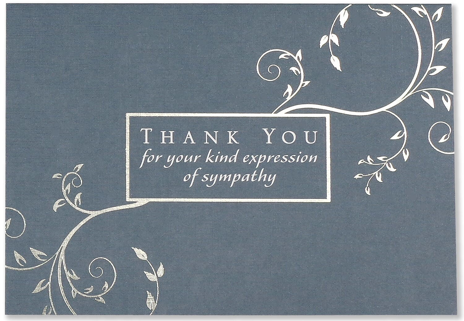 Condolence Thank You Note Cards
