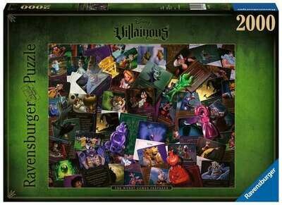 16506 Villainous: All Villains 2000pc Puzzle - Ravensburger