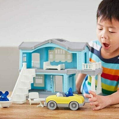 Green Toys House Playset - Blue
