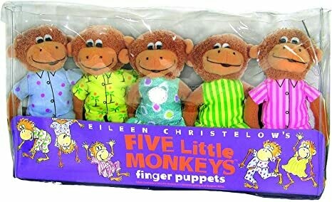 Five Little Monkeys Finger Puppets