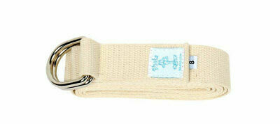 Hugger Mugger Cotton D-Ring 6ft Yoga Strap